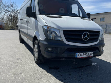 Мерседес Sprinter 2018 в Киеве на Automoto.ua Белый Мерседес Sprinter, объемом двигателя 2.14 л и пробегом 34 тыс. км за 38000 $, фото 1 на Automoto.ua