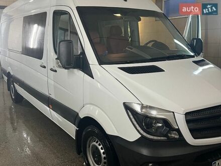 Белый Мерседес Sprinter, объемом двигателя 2.14 л и пробегом 410 тыс. км за 30000 $, фото 1 на Automoto.ua
