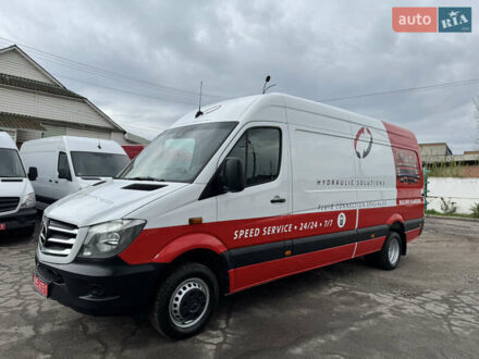 Мерседес Sprinter 2018 в Ровно на Automoto.ua Белый Мерседес Sprinter, объемом двигателя 2.2 л и пробегом 205 тыс. км за 26700 $, фото 1 на Automoto.ua