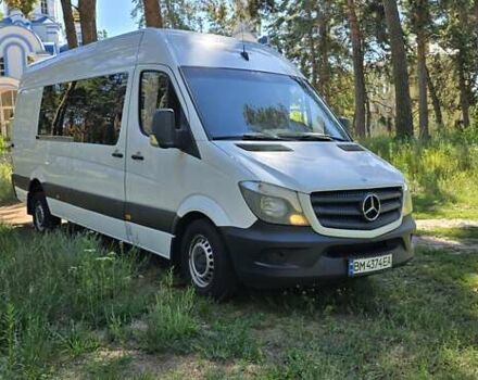 Белый Мерседес Sprinter, объемом двигателя 2.1 л и пробегом 480 тыс. км за 23591 $, фото 1 на Automoto.ua