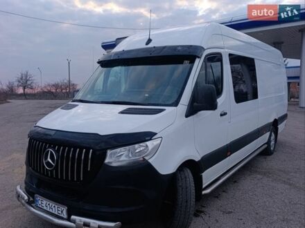 Белый Мерседес Sprinter, объемом двигателя 2.14 л и пробегом 380 тыс. км за 36500 $, фото 1 на Automoto.ua