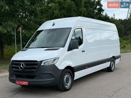 Белый Мерседес Sprinter, объемом двигателя 2.2 л и пробегом 229 тыс. км за 23950 $, фото 1 на Automoto.ua