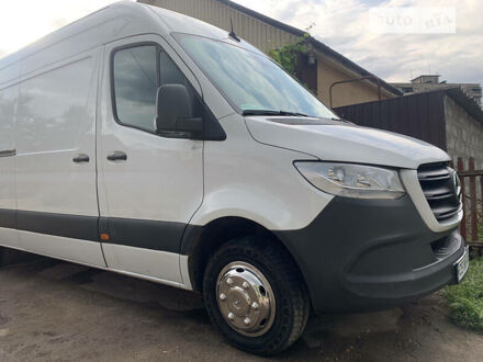 Белый Мерседес Sprinter, объемом двигателя 2.2 л и пробегом 1 тыс. км за 37500 $, фото 1 на Automoto.ua