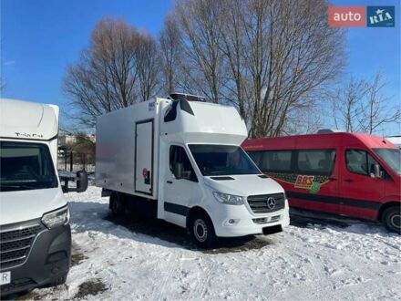 Белый Мерседес Sprinter, объемом двигателя 3 л и пробегом 255 тыс. км за 29000 $, фото 1 на Automoto.ua