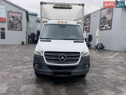 Белый Мерседес Sprinter, объемом двигателя 2.99 л и пробегом 481 тыс. км за 34000 $, фото 1 на Automoto.ua