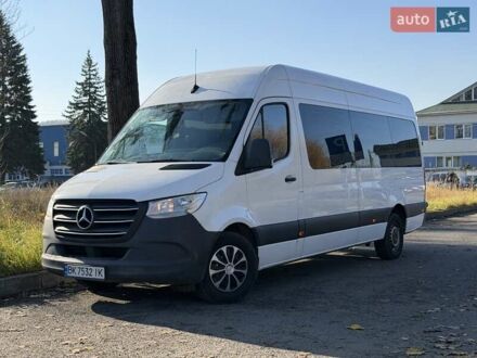 Белый Мерседес Sprinter, объемом двигателя 2.14 л и пробегом 398 тыс. км за 28000 $, фото 1 на Automoto.ua