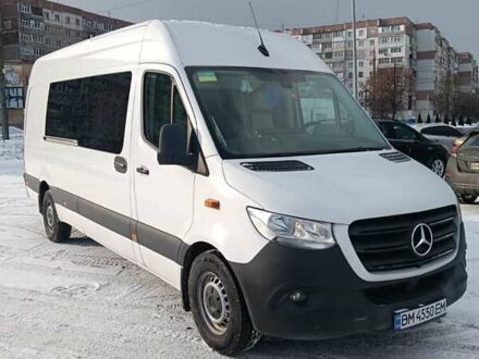 Белый Мерседес Sprinter, объемом двигателя 2.2 л и пробегом 507 тыс. км за 35500 $, фото 1 на Automoto.ua