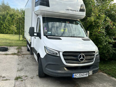 Белый Мерседес Sprinter, объемом двигателя 3 л и пробегом 591 тыс. км за 29000 $, фото 1 на Automoto.ua