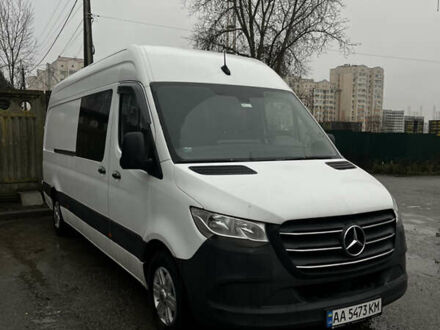 Белый Мерседес Sprinter, объемом двигателя 2.14 л и пробегом 307 тыс. км за 33900 $, фото 1 на Automoto.ua