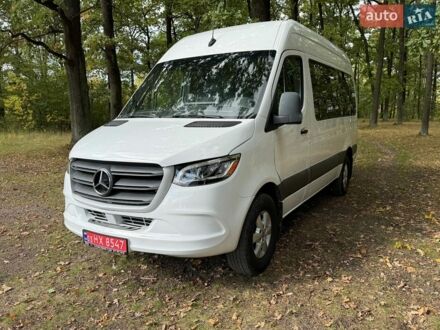Білий Мерседес Sprinter, об'ємом двигуна 3 л та пробігом 170 тис. км за 40000 $, фото 1 на Automoto.ua