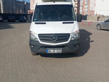Белый Мерседес Sprinter, объемом двигателя 2 л и пробегом 299 тыс. км за 14500 $, фото 1 на Automoto.ua