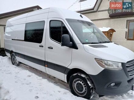 Белый Мерседес Sprinter, объемом двигателя 2.2 л и пробегом 299 тыс. км за 24999 $, фото 1 на Automoto.ua