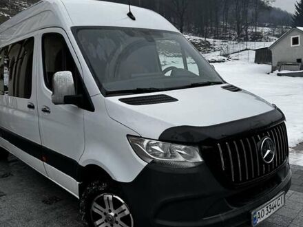 Белый Мерседес Sprinter, объемом двигателя 2.14 л и пробегом 481 тыс. км за 33000 $, фото 1 на Automoto.ua
