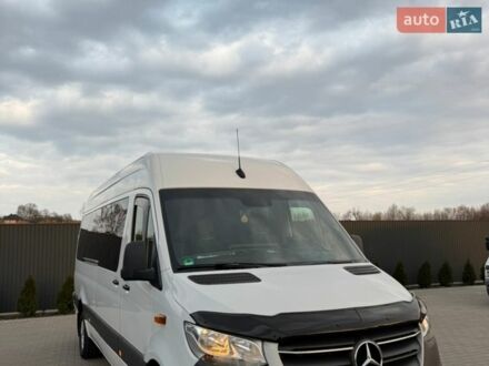 Белый Мерседес Sprinter, объемом двигателя 2.2 л и пробегом 106 тыс. км за 36500 $, фото 1 на Automoto.ua