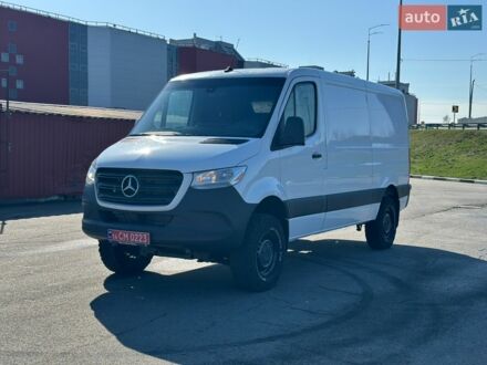 Белый Мерседес Sprinter, объемом двигателя 3 л и пробегом 224 тыс. км за 48900 $, фото 1 на Automoto.ua