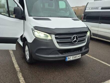 Білий Мерседес Sprinter, об'ємом двигуна 3 л та пробігом 490 тис. км за 41978 $, фото 1 на Automoto.ua