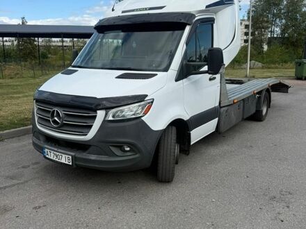 Белый Мерседес Sprinter, объемом двигателя 3 л и пробегом 360 тыс. км за 37000 $, фото 1 на Automoto.ua