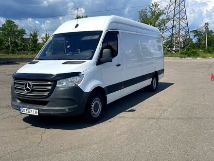 Белый Мерседес Sprinter, объемом двигателя 2.2 л и пробегом 440 тыс. км за 21200 $, фото 1 на Automoto.ua