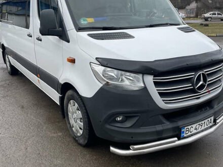 Мерседес Sprinter 2019 в Самборе на Automoto.ua Белый Мерседес Sprinter, объемом двигателя 2.14 л и пробегом 530 тыс. км за 36300 $, фото 1 на Automoto.ua