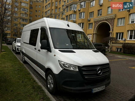 Белый Мерседес Sprinter, объемом двигателя 2.14 л и пробегом 308 тыс. км за 29500 $, фото 1 на Automoto.ua
