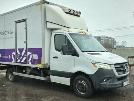 Белый Мерседес Sprinter, объемом двигателя 2.99 л и пробегом 530 тыс. км за 35000 $, фото 1 на Automoto.ua