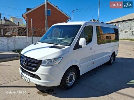 Белый Мерседес Sprinter, объемом двигателя 2.14 л и пробегом 198 тыс. км за 33200 $, фото 1 на Automoto.ua