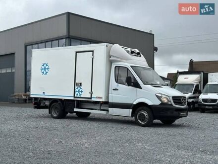 Белый Мерседес Sprinter, объемом двигателя 2.2 л и пробегом 192 тыс. км за 29800 $, фото 1 на Automoto.ua