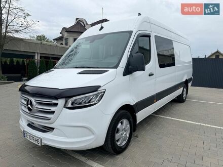 Белый Мерседес Sprinter, объемом двигателя 3 л и пробегом 555 тыс. км за 38500 $, фото 1 на Automoto.ua