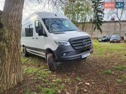 Белый Мерседес Sprinter, объемом двигателя 3 л и пробегом 142 тыс. км за 55000 $, фото 1 на Automoto.ua