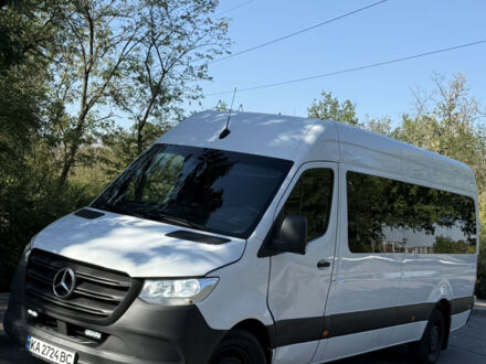 Белый Мерседес Sprinter, объемом двигателя 2.2 л и пробегом 125 тыс. км за 32900 $, фото 1 на Automoto.ua