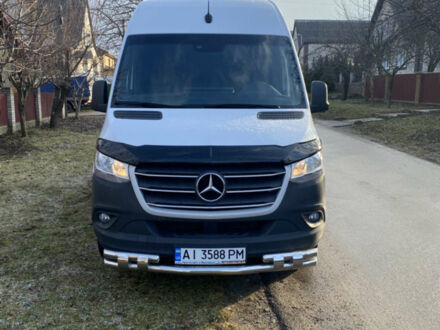 Белый Мерседес Sprinter, объемом двигателя 2.14 л и пробегом 285 тыс. км за 40000 $, фото 1 на Automoto.ua