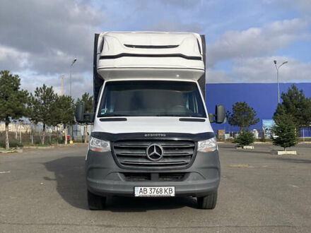 Белый Мерседес Sprinter, объемом двигателя 2.14 л и пробегом 385 тыс. км за 27000 $, фото 1 на Automoto.ua