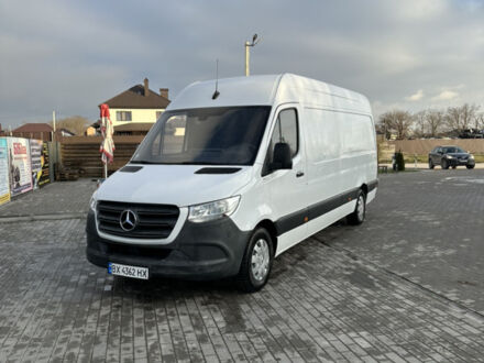 Белый Мерседес Sprinter, объемом двигателя 2.2 л и пробегом 200 тыс. км за 27500 $, фото 1 на Automoto.ua