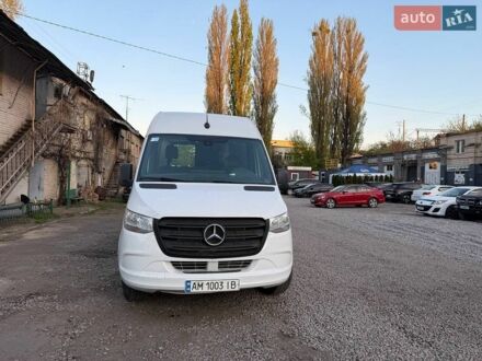 Белый Мерседес Sprinter, объемом двигателя 2.14 л и пробегом 320 тыс. км за 26000 $, фото 1 на Automoto.ua