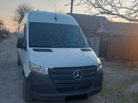 Белый Мерседес Sprinter, объемом двигателя 2.2 л и пробегом 297 тыс. км за 27100 $, фото 1 на Automoto.ua