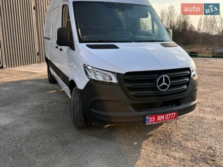 Белый Мерседес Sprinter, объемом двигателя 2.14 л и пробегом 177 тыс. км за 27000 $, фото 1 на Automoto.ua