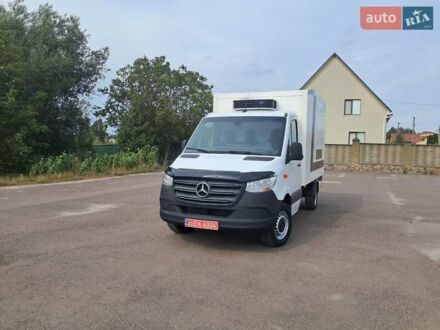 Белый Мерседес Sprinter, объемом двигателя 2.2 л и пробегом 209 тыс. км за 22700 $, фото 1 на Automoto.ua