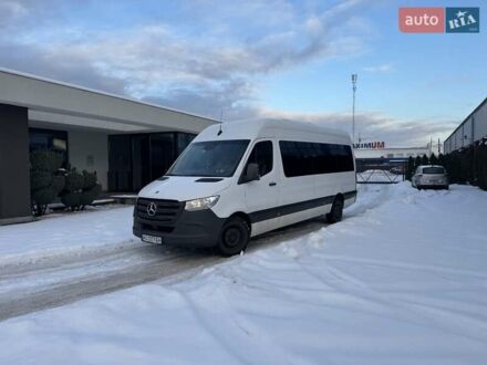 Белый Мерседес Sprinter, объемом двигателя 2.14 л и пробегом 289 тыс. км за 52000 $, фото 1 на Automoto.ua