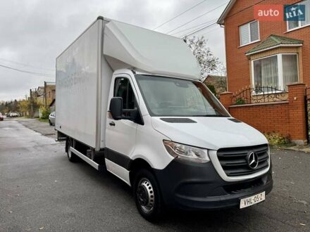 Белый Мерседес Sprinter, объемом двигателя 2.2 л и пробегом 192 тыс. км за 29300 $, фото 1 на Automoto.ua