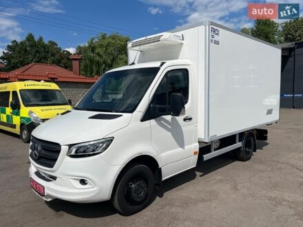 Белый Мерседес Sprinter, объемом двигателя 3 л и пробегом 235 тыс. км за 44200 $, фото 1 на Automoto.ua