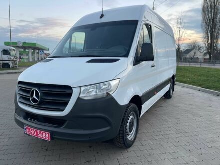 Белый Мерседес Sprinter, объемом двигателя 2.2 л и пробегом 284 тыс. км за 25800 $, фото 1 на Automoto.ua