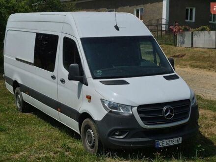 Белый Мерседес Sprinter, объемом двигателя 2.14 л и пробегом 300 тыс. км за 26500 $, фото 1 на Automoto.ua