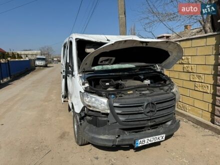 Білий Мерседес Sprinter, об'ємом двигуна 2.14 л та пробігом 257 тис. км за 6900 $, фото 1 на Automoto.ua