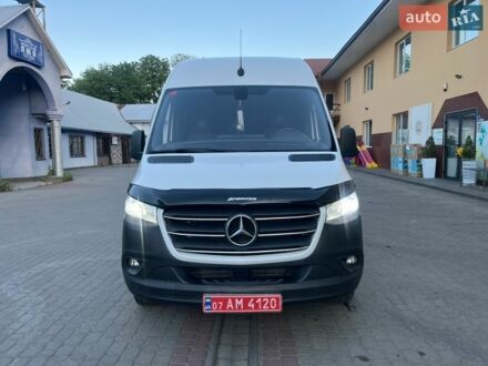 Белый Мерседес Sprinter, объемом двигателя 3 л и пробегом 204 тыс. км за 39600 $, фото 1 на Automoto.ua