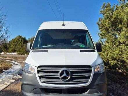Белый Мерседес Sprinter, объемом двигателя 2.14 л и пробегом 270 тыс. км за 42000 $, фото 1 на Automoto.ua