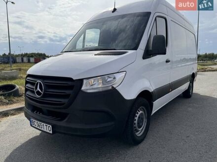 Белый Мерседес Sprinter, объемом двигателя 2.14 л и пробегом 265 тыс. км за 21500 $, фото 1 на Automoto.ua