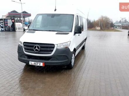 Белый Мерседес Sprinter, объемом двигателя 2.14 л и пробегом 263 тыс. км за 25900 $, фото 1 на Automoto.ua