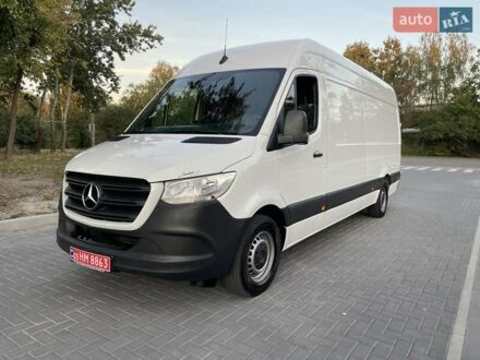 Белый Мерседес Sprinter, объемом двигателя 2.14 л и пробегом 337 тыс. км за 24800 $, фото 1 на Automoto.ua