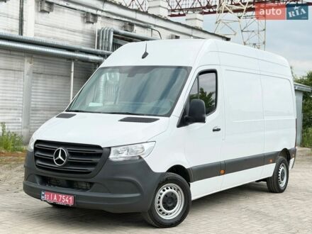 Белый Мерседес Sprinter, объемом двигателя 2.2 л и пробегом 257 тыс. км за 18950 $, фото 1 на Automoto.ua