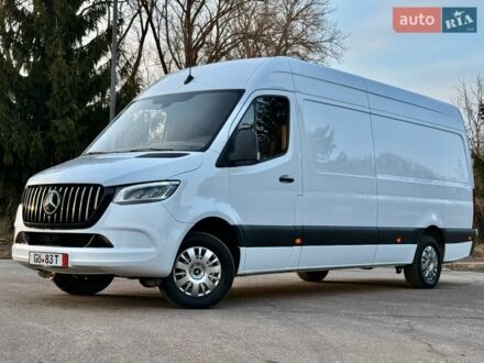 Белый Мерседес Sprinter, объемом двигателя 2.2 л и пробегом 333 тыс. км за 29400 $, фото 1 на Automoto.ua